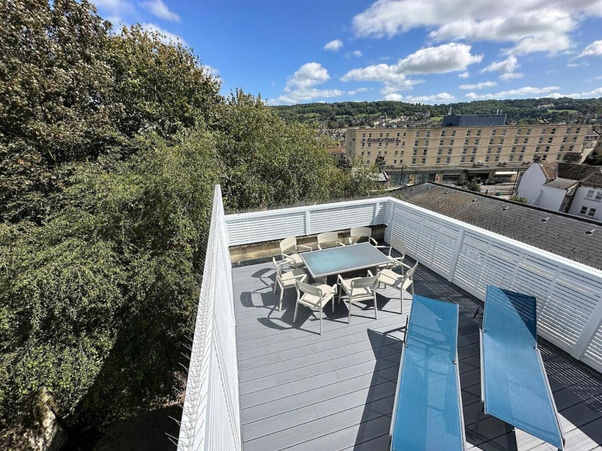 The Roof Terrace Maisonette - City Centre Bath Exterior photo